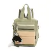 Mochila Estudantil Estilo Japonês Nova 2026 Estilo Coreano Tendência Legal Unissex Bolsa de Ombro Duplo Simples Estudante Universitário Mochila para Esportes ao Ar Livre