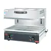 Estufa eléctrica de tipo elevable para restaurantes de barbacoa comerciales, adecuada para asar pescado, carne y brochetas de cordero en interiores, con distribución uniforme del calor.
