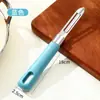 Pelador de Fruta Melón para el Hogar Raspador de Piel Rallador Herramienta para Pelar Fruta Cuchillo Pelador Herramienta Especial de Cocina Pelar Cavar Ojos Cocina