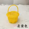 Cesta de Ratán, Mini Cesta de Mano, Decoración de Muebles, Accesorios de Fotografía, Cesta de Flores, Artículo Decorativo, Artículos Varios, Cesta de Flores, Tejida a Mano