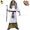 Gran Disfraz de Faraón Egipcio Masculino para Mascarada Disfraz de Actuación en Escenario Cosplay de Sacerdote Egipcio de Mascarada