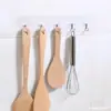 Ganchos sem furos cabide de parede doméstico cozinha sem vestíg carga atrás da porta ganchos para chapéu e casaco cabide adesivo forte