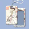 Porta-Cartões Kaitou Kid Pintado à Mão para Beber Chá para Estudantes, Cartão de Refeição do Campus, Porta-Cartão de Ônibus, Cartão de Acesso Yang Cheng Tong, Cartão de Identificação da Fábrica, Cartão de Identificação da Escola