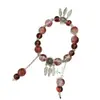 Pulseras Rojas de la Suerte para el Año Nuevo Chino, Juego de Cuatro, para la Buena Fortuna y Cosas Buenas por Venir, Regalos para Amigos, Regalos Navideños