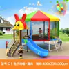 Trampolim Grande Trampolim Infantil para Exterior Cama Elástica de Pular Celebridade da Internet Parque de Jardim Shopping Center Equipamento de Diversão Interno e Externo