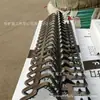 Hebilla para cinta transportadora de minería, hebilla de cuatro pines, hebilla de seis pines, hebilla de acero inoxidable de alta resistencia para cinta transportadora de minería