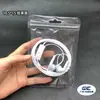 Bolsa de Embalaje Transparente Funda Protectora de Silicona para Auriculares Bolsa de Embalaje para Funda de Teléfono Móvil Bolsa de Hueso Transparente