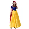 Disfraz nuevo para fiesta de Halloween 2023 disfraz para padres e hijos Día del Niño juego disfraz de princesa Blancanieves actuación de princesa para niños