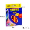 Lápices de Colores 12 Colores 24 Colores Papelería Infantil Bolígrafos de Dibujo Coloreado y Sombreado Arte Lápices de Colores a Base de Aceite para Dibujo