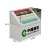 Balcão de Caixa de Supermercado com Display Integrado para Contagem de Cigarros Rack de Cigarros para Loja de Conveniência Combinação de Balcão e Rack para Cigarros Novo Armário de Cigarros com Gaveta