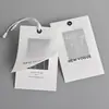 Etiquetas de Ropa Sencillas, Etiquetas Personalizadas de Alta Gama para Ropa de Mujer y Equipaje, Etiquetas de Ropa, Diseño de Logo, Impresión de Tarjetas y Personalización