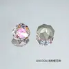 Dongzhou Arte de Uñas Diamante 6mm Explosivo Rosa Milenial Corte Octagonal Diamante DIY Pendientes Joyería Color Diamante Decoración Diamante para Uñas