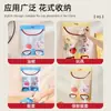 Bolsas de Basura Mágicas de Doble Propósito, Cubrezapatos, Bolsas de Almacenamiento, Bolsas de Malla para Almacenamiento en Cocina del Hogar, Bolsas de Malla Plegables Portátiles