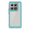 Adequado para Xiaomi 17t Capa Colorida Transparente para Celular 15t Capa Espacial de Acrílico Poco F9Pro Capa Protetora Anti-Queda