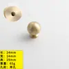 Ventas Directas de Fábrica Nórdico Lujo Ligero Latón Manija para Puerta de Gabinete Cajón Gabinete para Vinos Sencillo Oro Francés Manija de un Agujero