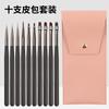 Fonte de fábrica japonês terno caneta de unhas pintado caneta de linha de tração caneta de fototerapia caneta ferramenta de unhas caneta um conjunto de pincéis atacado