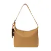 Bolso Tote Tejido Retro de Nicho Coreano para Mujer Verano 2026 Nuevo Estilo Texturizado Gran Capacidad para el Trabajo Hombro Axila