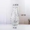 Vaso Pequeno Fresco e Simples Flores de Vidro Flores Secas Cultivo em Água Sala de Estar Escritório em Casa Decoração Enfeites Plantas Verdes