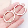 Llavero Multicolor de 4 Secciones con Cadena de Cola Accesorios para Joyería Hecha a Mano DIY Anillo de Metal Conector Decorativo Galvanizado Colgante