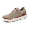 Zapatos de hombre estilo británico 2026, zapatillas deportivas transpirables de verano, zapatillas de malla tejida fly-knit, talla grande para hombre 48, zapatillas de correr modernas