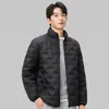 Chaqueta Ligera de Plumas de Marca de Moda Estilo Corto para Pareja Primavera/Invierno 2026 Ropa Exterior Cálida para Jóvenes Transfronteriza En Stock