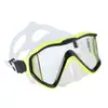 Nova Máscara de Mergulho Livre Fonte Transfronteiriça Alta Definição Transmissão de Luz Armação Grande Campo de Visão Ultra-Amplo Silicone Líquido Equipamento de Snorkel
