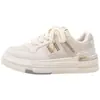 Zapatillas de Mujer de Moda con Bloques de Color y Suela Gruesa 2026 Estilo Nuevo de Primavera Estilo Simple Zapatos de Estudiante Juveniles Campus Casual