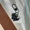Nuevo Llavero Oscuro de Halloween Ojos Burlones Calabaza Pequeña Negra Fantasma Globo Ocular Murciélago Colgante Colgante