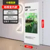 Display Li Ping 80X180 Placa de Exibição Publicitária Pôster Vertical Placa Kt Roll-Up Display de Porta Li Ping