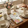 Toallas de Mano para Mesa de Cocina con Estampado Digital, Toallas de Mano de Venta Caliente Transfronteriza Personalizadas, Pequeños Regalos Colgantes para Té, Venta al por Mayor
