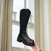 Botas de Invierno 2024 para Mujer de Pantorrilla Ancha para Tallas Grandes, Botas Largas Hasta la Rodilla de Suela Gruesa para Piernas Gruesas