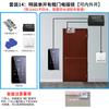 K01 Controlador de Acesso por Senha e Cartão à Prova d'Água Acessório para Porta de Ferro Porta de Vidro Porta de Madeira Leitor de Cartão NFC Acessórios para Porta Externa