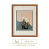 Ambiente Aromático Estilo Vintage Arte de Pared para Entrada, Pared de Fondo para Dormitorio y Sala de Estar, Mural para Comedor Francés, Pintura Decorativa Artística