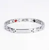 Pulsera de Acero de Titanio Incrustada con Diamantes en Stock de Fábrica, Pulsera de Acero Inoxidable de Moda para Mujer, Fabricante de Joyería de Metal, Fila de Diamantes de Lujo Ligero