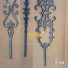 Accesorios para Barandillas, Hierro Fundido, Fundición de Flores, Flor para Escaleras, Decoración de Puertas, Barra Floral para Escaleras, Flor para Columna de Escalera, Flor de Hierro