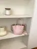 Bolsa Saco Textura Lichia Simples Estilo Coreano Versátil para Mulheres Couro Macio Texturizado de Mão Bolsa Mãe e Filho de Nicho Ombro Único Transversal Tendência
