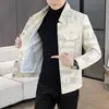 Chaqueta nueva para hombre de primavera y otoño 2026, top de moda casual elegante y versátil con cuello de solapa