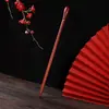 Báculo de sándalo palo indicador de madera maciza mango redondo regalo para profesor batuta de banda de concierto palo de enseñanza de caoba