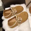 Nuevos Zapatos Planos Birkenstock Estilo Universitario de Suela Gruesa sin Cordones 2026 Versátiles Estilo Bosque Otoño para Mujer Uso Bidireccional Aumentan la Altura