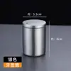 Porta mondadientes de acero inoxidable 430, una caja de mondadientes creativa y portátil para uso en el hogar y en hoteles, adecuada para hogares, hoteles y restaurantes