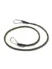 Amarre de equipaje con gancho de cuerda de tienda, tendedero para camping, hebilla para escalada al aire libre, cuerda elástica de 8 mm de grosor