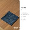 Excelente Cerimônia do Chá Tingido à Mão Flor Queimada Algodão Puro Absorvente Pano de Chá Chinês Alta Qualidade Feito à Mão Lenço Quadrado Macio Almofada Limpa-Panela Algodão e Linho Chá