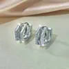 Brincos TEMU transfronteiriços novo estilo zircônia cúbica brincos de nicho de alta qualidade para mulheres brincos da moda e versáteis estilo francês