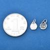 Plata Esterlina S925 Sólida Retro Navegación Suave Oro 0kg Año de la Abundancia Colgante Pulsera DIY Accesorios de Plata