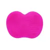 Almohadilla de Limpieza para Cepillos Apple de Silicona Almohadilla de Limpieza para Cepillos de Silicona con Ventosa Almohadilla de Limpieza para Brochas de Maquillaje Almohadilla de Limpieza para Brochas de Belleza