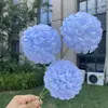 Creme Bem-Estar Bola de Neve Flor Artificial Casamento Decoração de Casa Flor Falsa Atacado