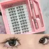 Set de Pegamento para Pestañas Postizas Transfronterizo, Gran Capacidad, Estilo Ligero, Pestañas Postizas Tipo Ojo de Gato, Suaves y Fotogénicas, Dinámicas y Vibrantes
