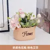 Flor Artificial Planta Verde Pequenos Enfeites Entrada Sala de Estar Decoração de Casa Mesa de Escritório Aparador Decoração Floral