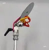 Peças de Pistola de Pintura Airless de Alta Pressão Elétrica Pistola de Pintura para Tinta Látex Cabeça Giratória Pistola de Pintura Junta Giratória