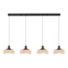Lámpara de araña para restaurante estilo francés, Lámpara de araña vintage de nogal, Lámpara de araña para dormitorio, pasillo, mesita de noche, Lámparas antiguas, LED